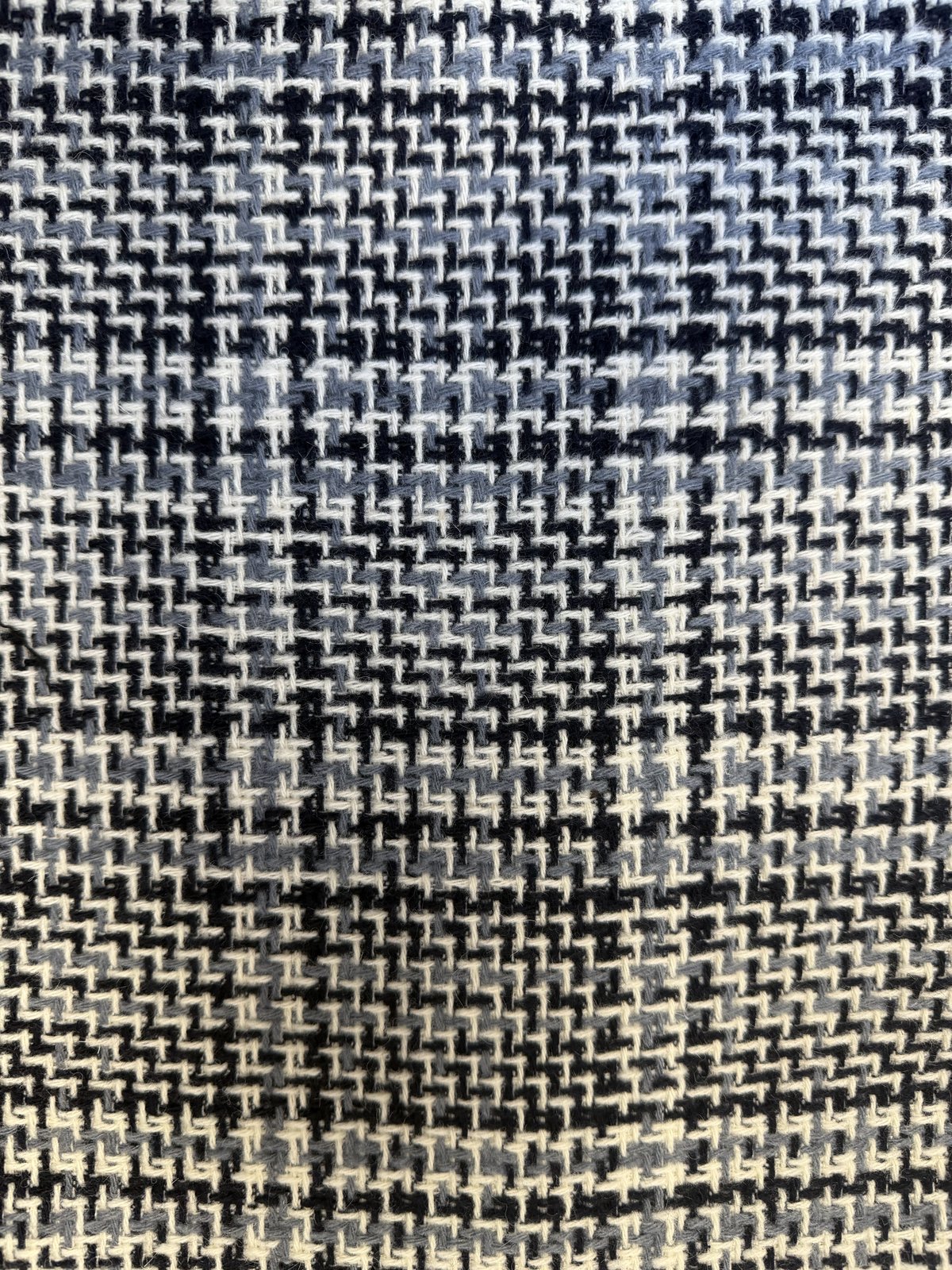 Woven Floral Print Wool
