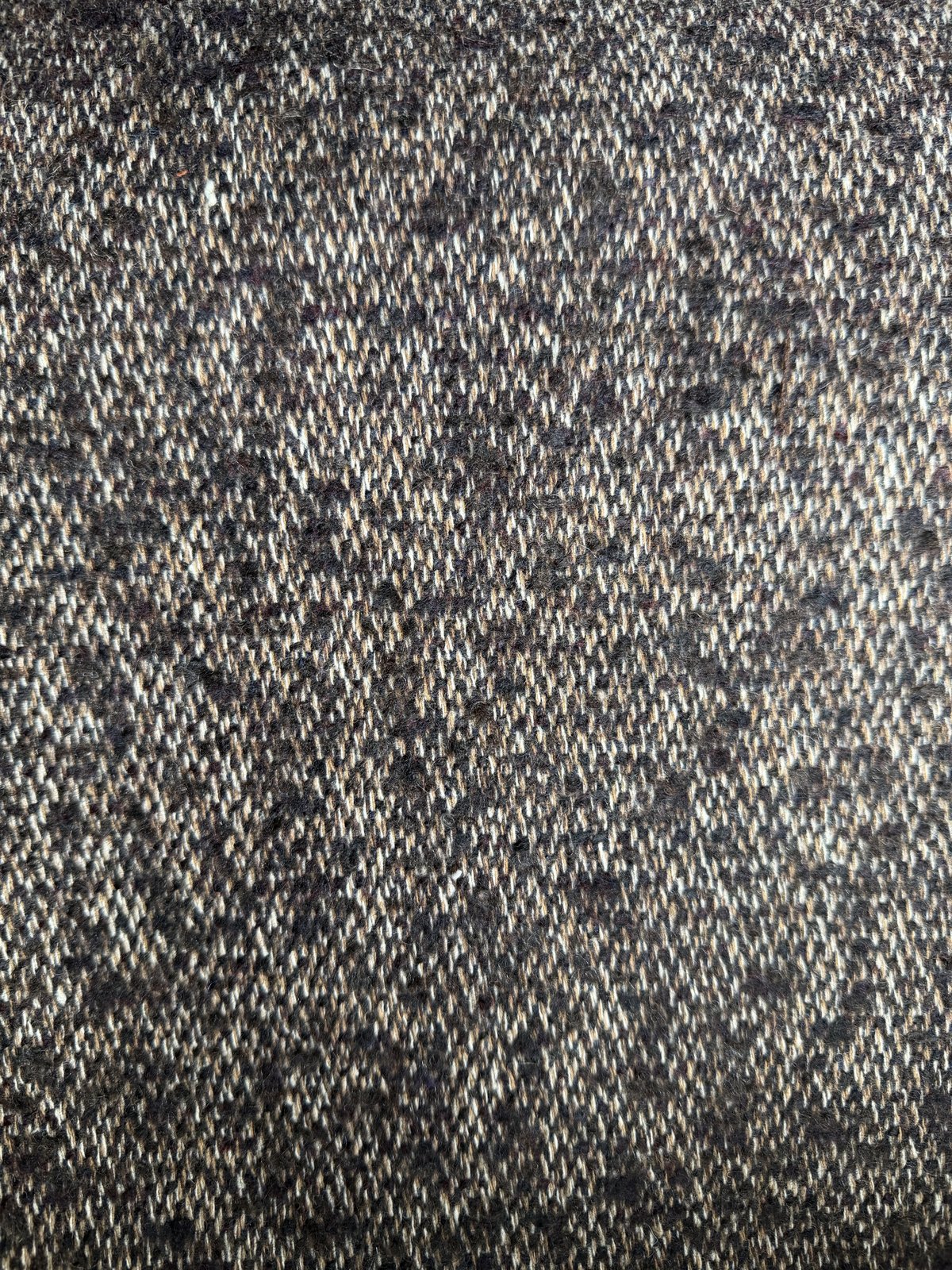 Charcoal Tweed Herringbone