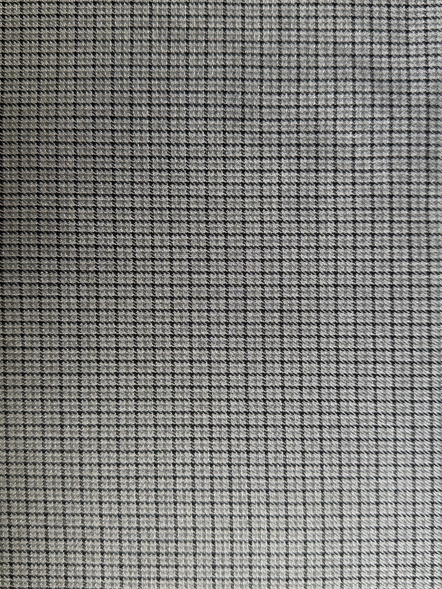 JY23070526 TR Plaid Lurex Stretch Fabric - 65%Polyester33%Rayon2%Sp 220GSM