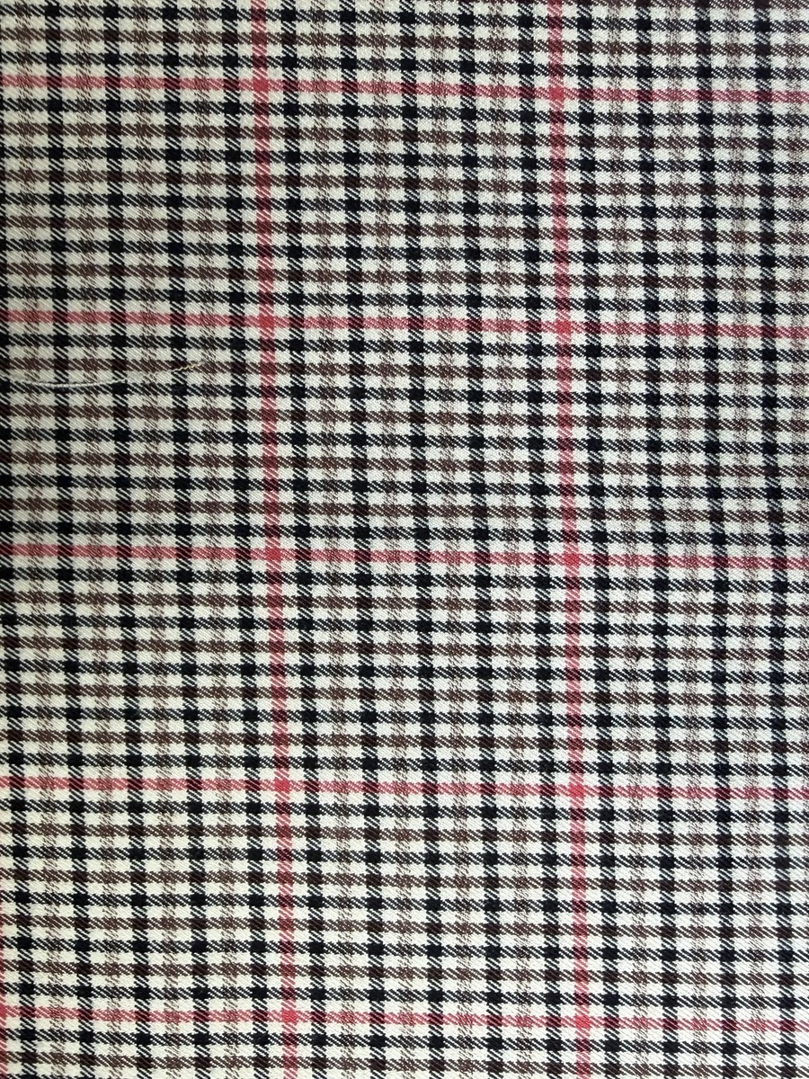 JY23070531 TR Plaid Stretch Fabric - 65%Polyester33%Rayon2%Sp 270GSM
