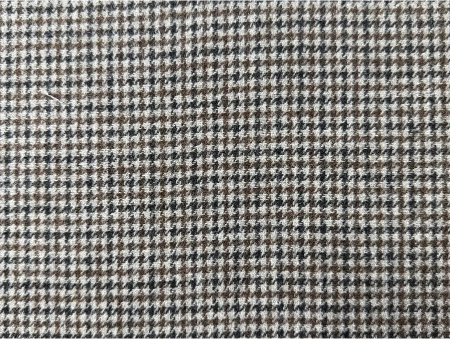 JY25121007 Houndstooth Double Face Wool - 60%Wool40%Others 470GSM
