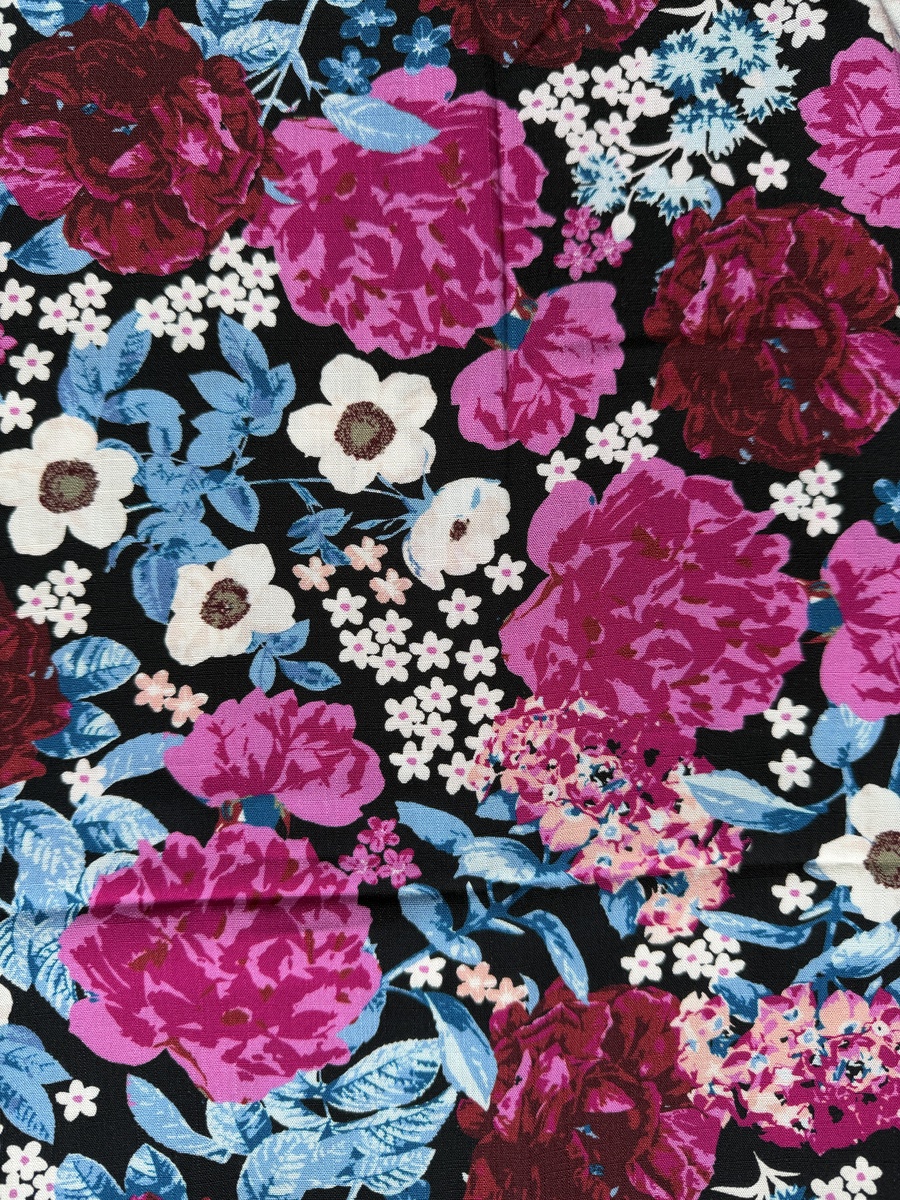 JY26050586 slub rayon printed - 100%Viscose 135GSM